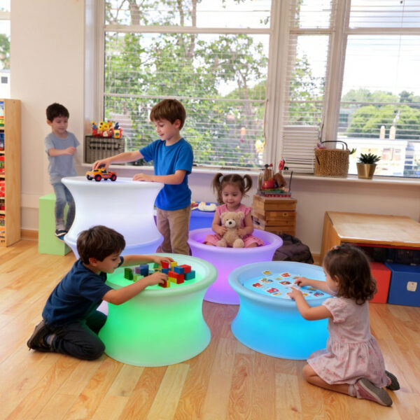 Waterproof Multicolor Interactive Sand Art Table for Indoor Play
