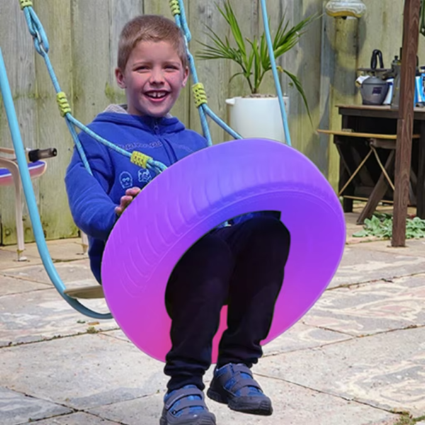 Touch Contolled Tyre Type LED Seesaw with Remote