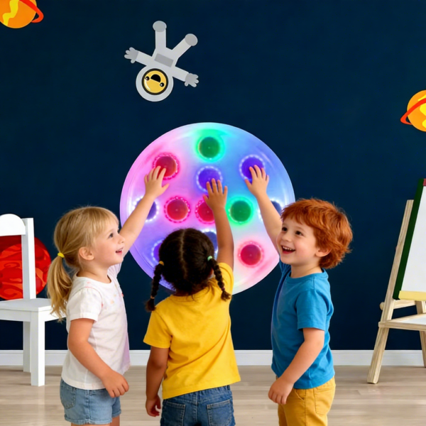 Educational Puzzle Thinking Training Wall Mounted Round Groundhog Game